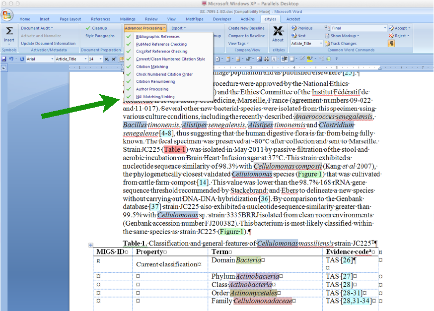 Inera’s eXtyles NamesforLife module integrates our annotation services directly into Microsoft Word, giving editors and peer reviewers additional context for scientific and technical terms.